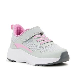 C9 Easy On Athletic Tennis Shoes Sneakers Size 11 Little Girls Pink Gray Walking